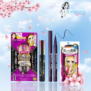 Kẻ Mắt Nước Kiss Me Không lem không trôi, Chuốt Mi Chống Nước, Mascara Kissme tự nhiên