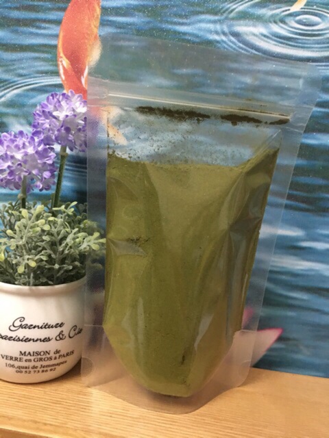 Bột trà xanh thái nguyên đóng gói 1 Lạng cho khách dùng thử