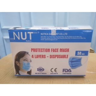 Hộp khẩu trang y tế 4 lớp