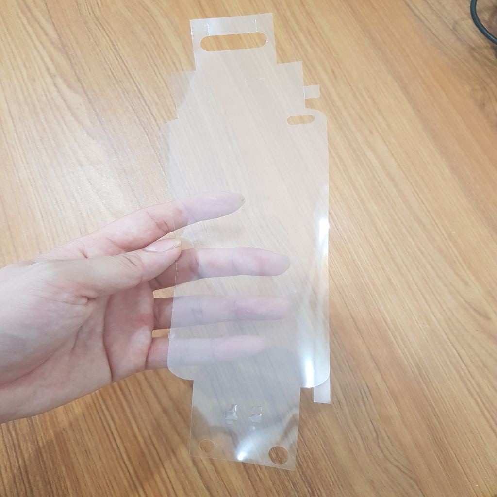 Dán màn hình samsung galaxy S10 plus dán UV theo máy cảm biến vân tay 3 lớp