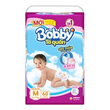 Bỉm quần bobby M60