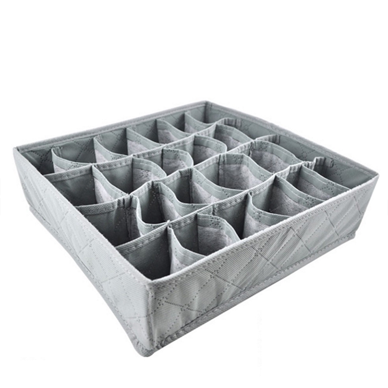 Bộ 3 hộp lưu trữ đồ lót bằng chất liệu than tre