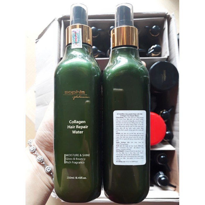 XỊT DƯỠNG PHỤC HỒI TÓC COLLAGEN SOPHIA 250 ML