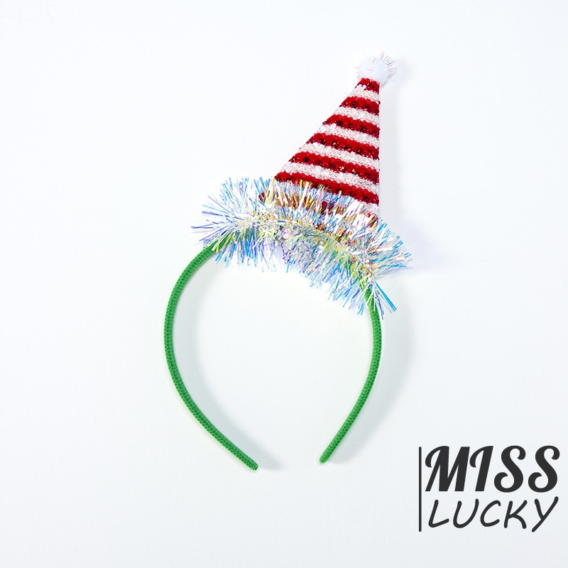 Cài tóc phong cách giáng sinh dễ thương cho trẻ