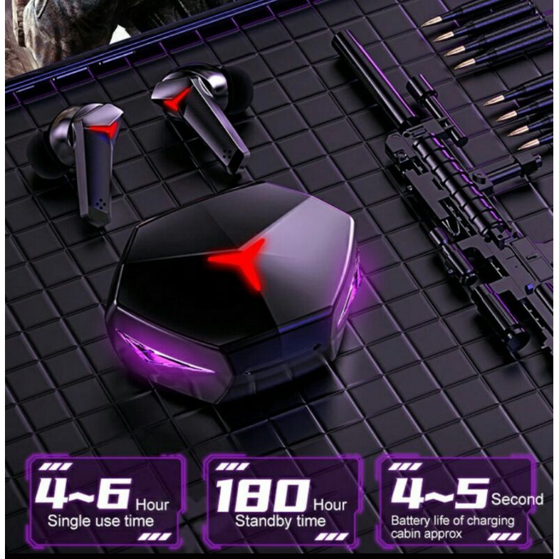 ✅Tai nghe Bluetooth Gaming T33 Tai nghe không dây Âm trầm đầy đủ Loại bỏ tiếng ồn HiFi Stereo