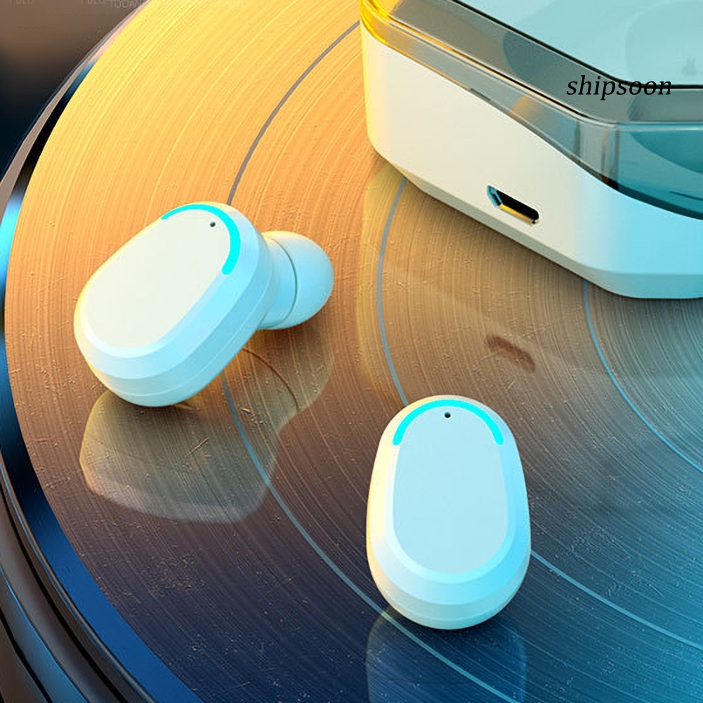 snej  M8S Wireless Bluetooth 5.0 Smart Touch Noise Reduction Stereo In-ear Earphone