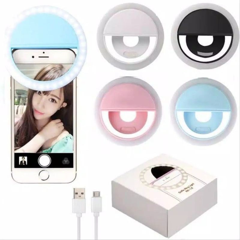 Đèn Led Tròn Hỗ Trợ Chụp Ảnh Selfie