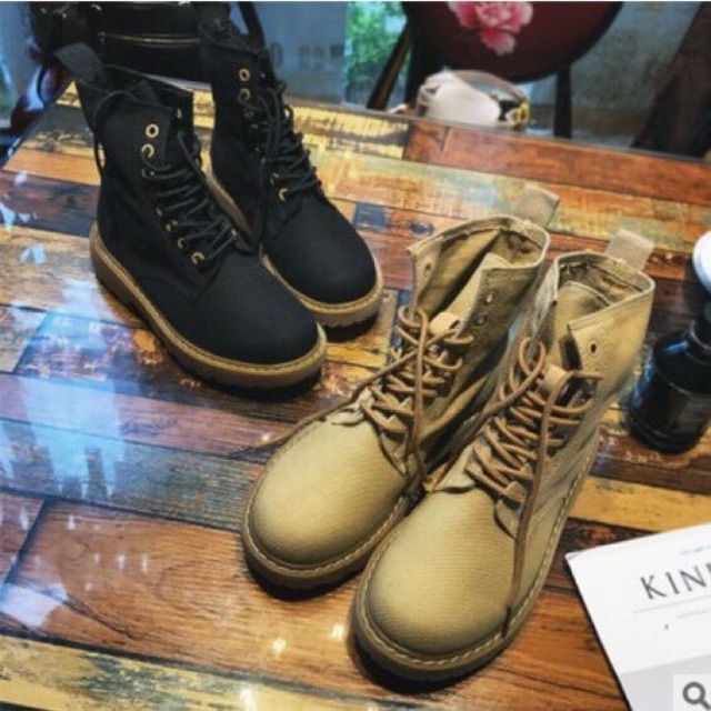 Boots len cao cổ
