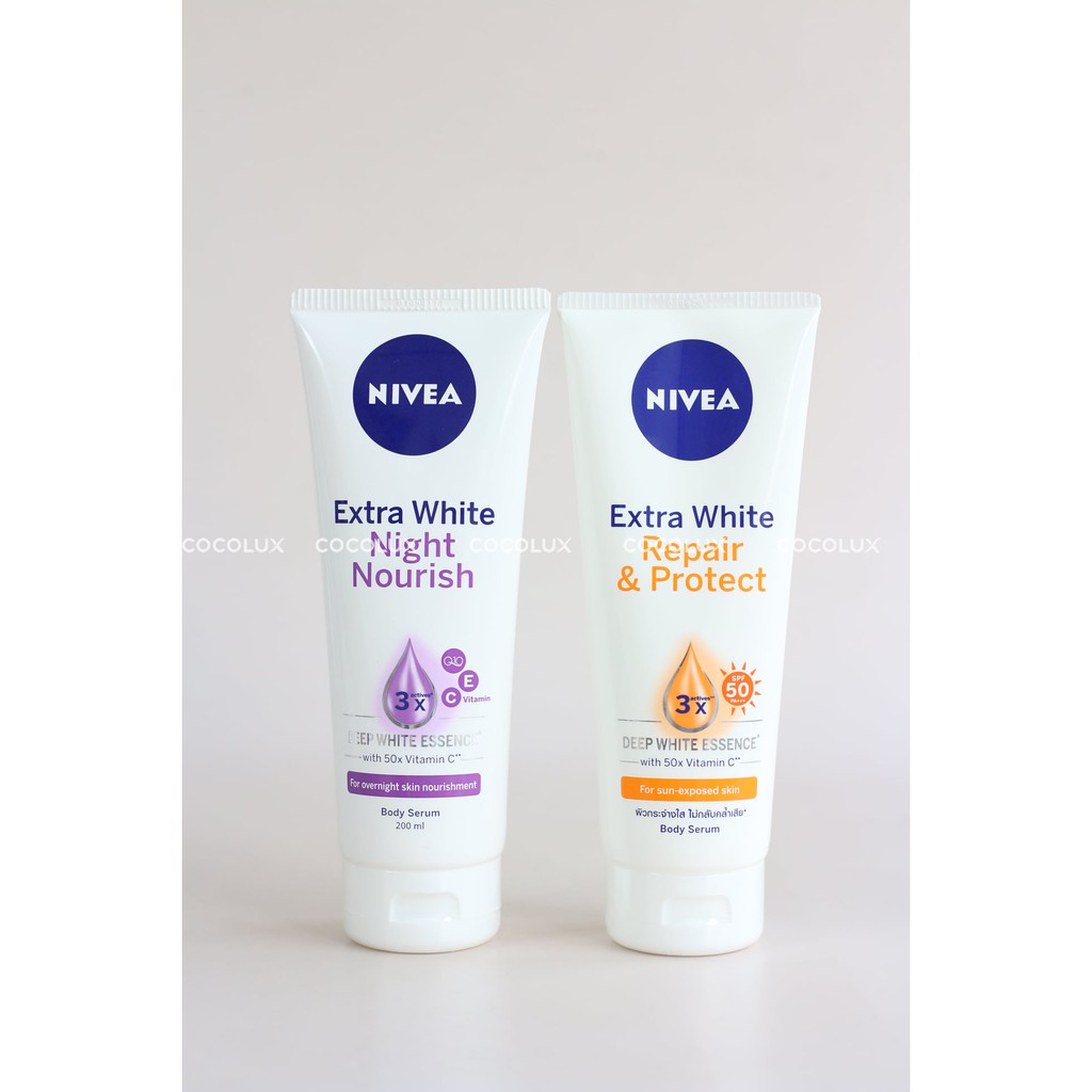 Tinh chất dưỡng thể dưỡng trắng Nivea[COCOLUX]