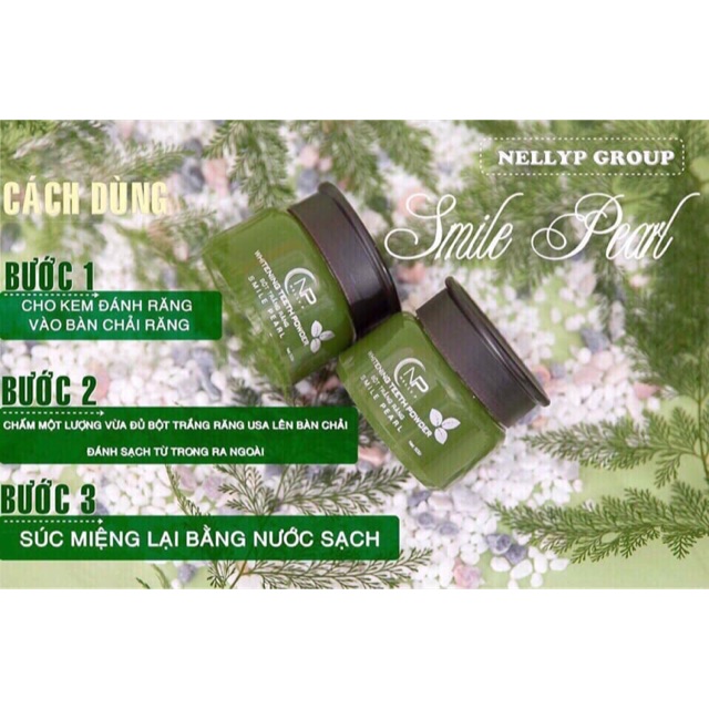 ✨Bột trắng răng Nelly.P ✨
