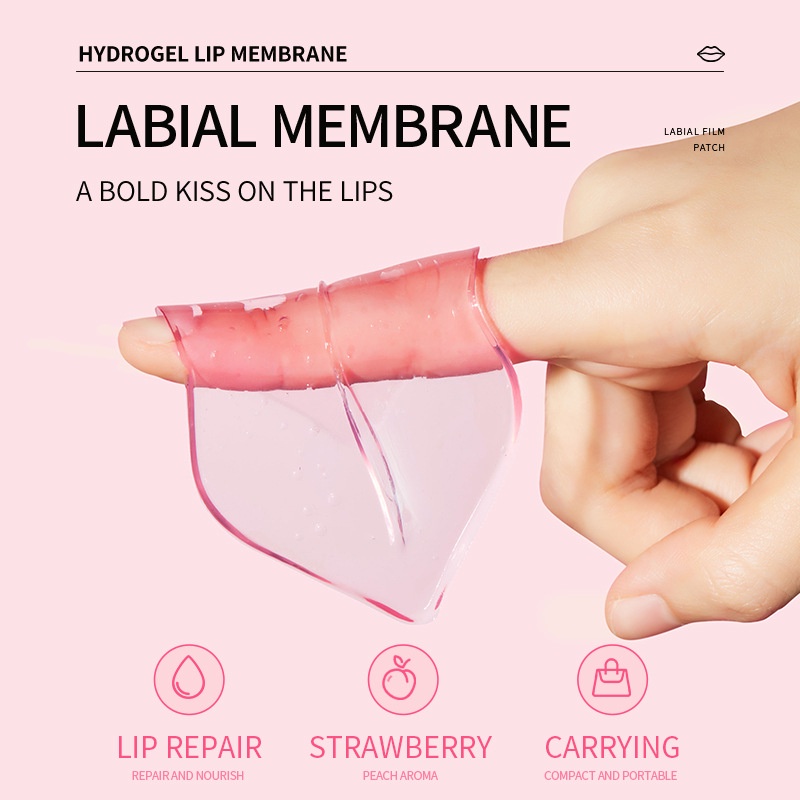 Mặt Nạ Môi Chiết Xuất Trái Cây Collagen Dưỡng Ẩm Làm Mờ Nếp Nhăn Và Làm Sáng Màu Môi 2022