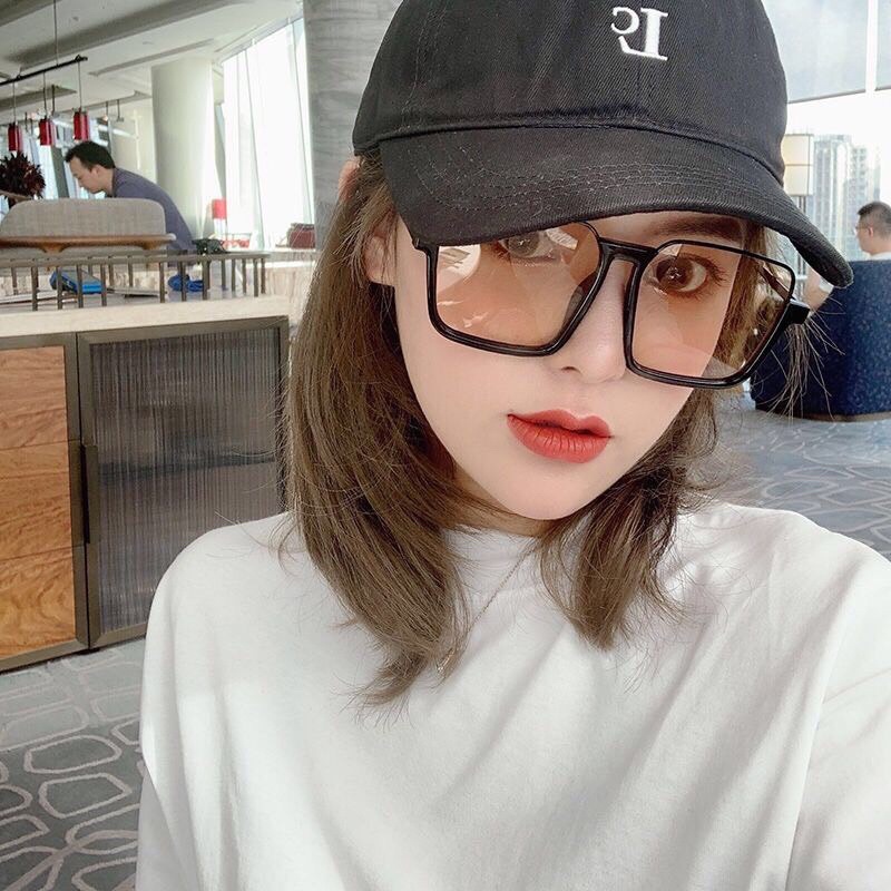 Kính Râm Gọng Vuông Thời Trang Chống Tia UV Bảo Vệ Mắt-Kính Màu Đi Du Lịch Đi Biển Thời Trang Siêu Hot 2022