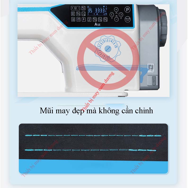 Máy may 1 kim điện tử JACK A5-E