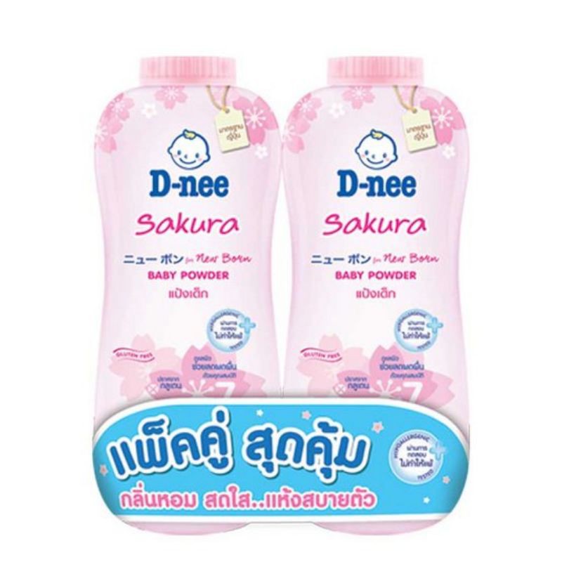 PHẤN THƠM D NEE CHO DA BÉ NHẠY CẢM 380g )