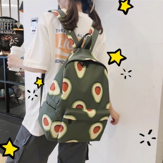 Balô vải canvas cao cấp Avocado