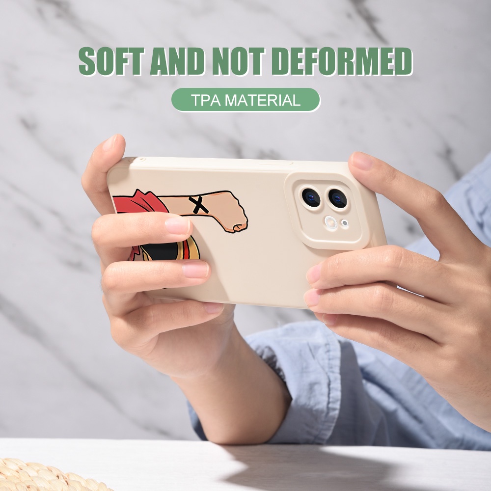 Ốp Điện Thoại Silicon Dẻo Họa Tiết Hoạt Hình One Piece Zoro Cho iPhone XR X XS Max 6 6S 7 8 Plus 11 Pro Max SE 2020