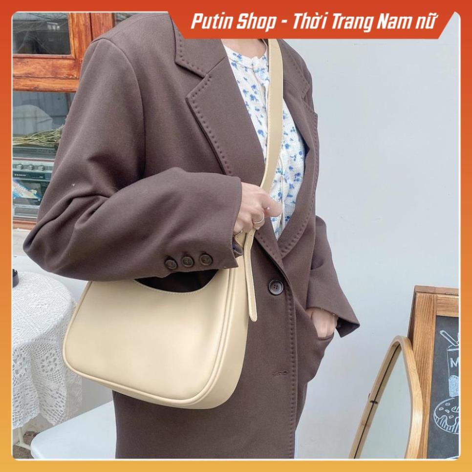 Túi xách nữ Túi đeo chéo đẹp dáng thuyền đi chơi phong cách thời trang hàn quốc dễ thương mầu đen trắng