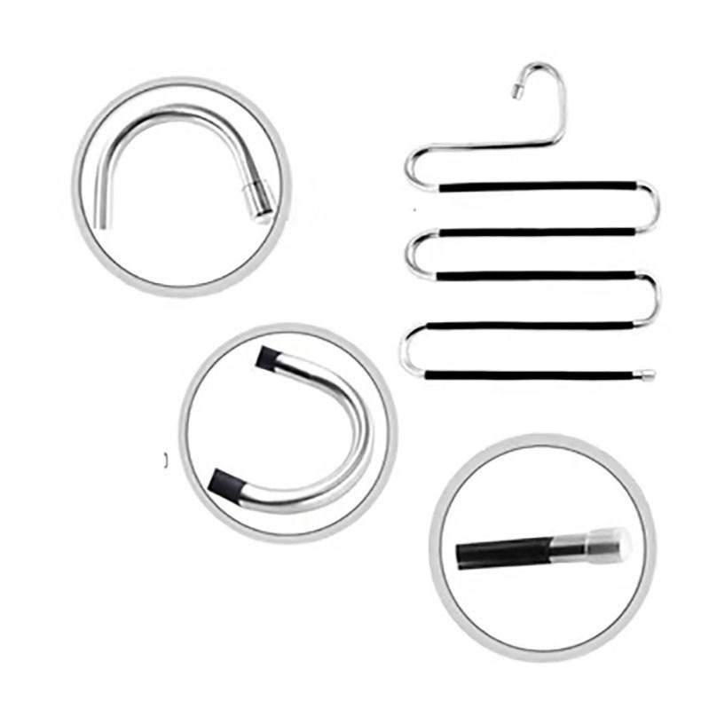 Móc treo quần áo 5 tầng INOX không rỉ sét