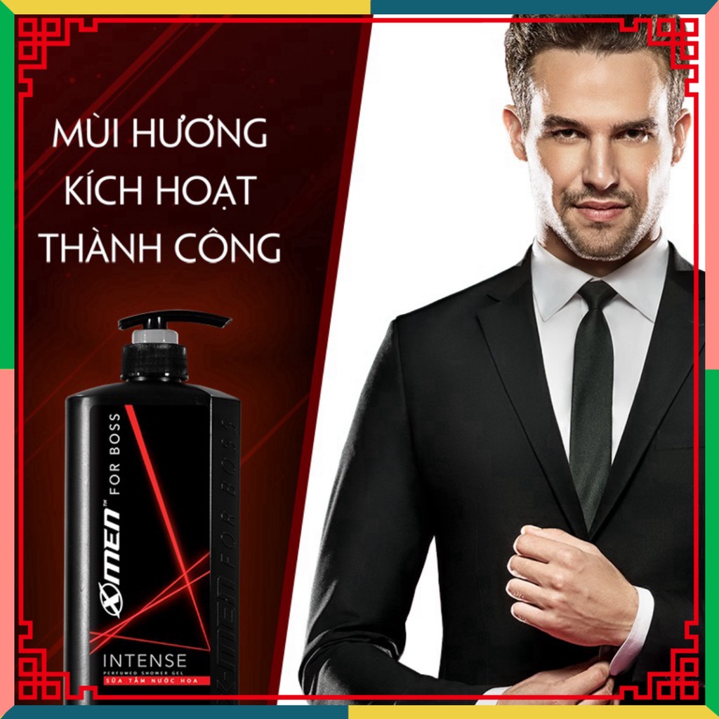 (HOT LIKE) Sữa tắm nước hoa X-Men for Boss Intense 650g