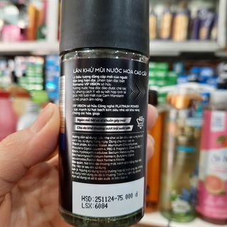 Lăn khử mùi Romano VIP Vision Platinum 50ml