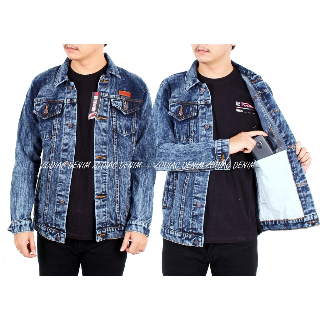 - Áo Khoác Jeans Nam Size Lớn Của Bandung Distro