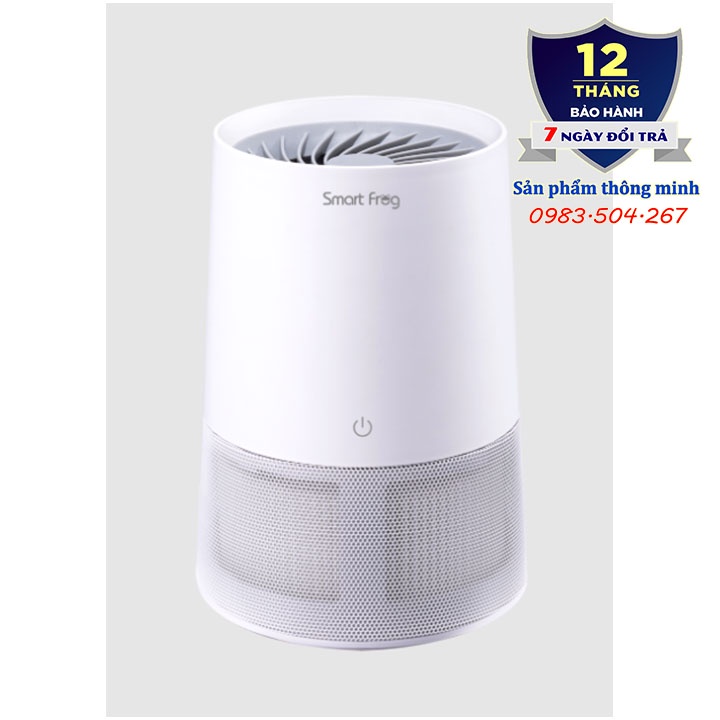 Máy lọc không khí mini để bàn Smart Frog Air Purifier KW-JHQ03 - Cổng USB - Khử trùng bằng tia UV - Màng lọc HEPA