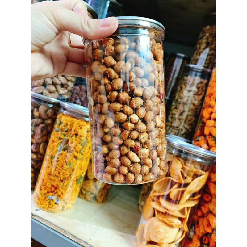 Sale vốnhủ Pet 500gr đậu phộng rang tỏi ớt