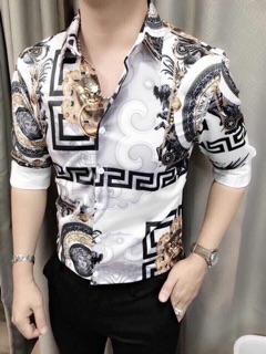 Sơ mi lụa 3d