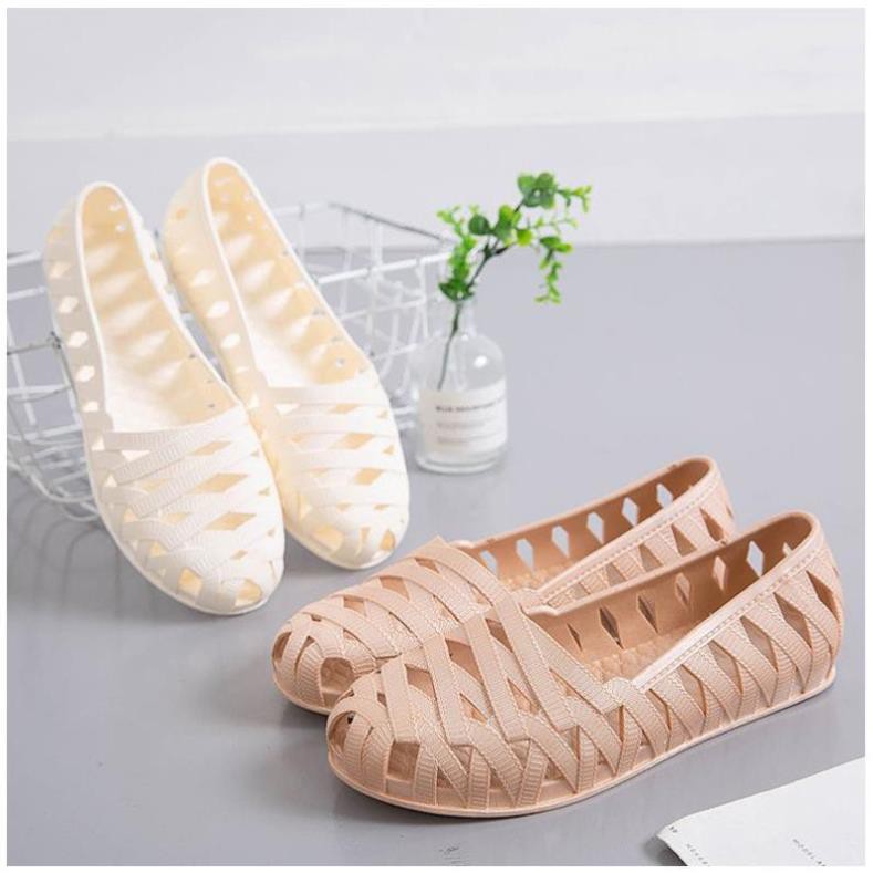 Giày Đi Mưa Thời Trang Nữ Siêu Dễ Thương Dạng Đan Ô | BigBuy360 - bigbuy360.vn