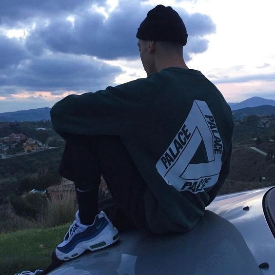 Áo Sweater Adidas palace Thời Trang Năng Động Lưng