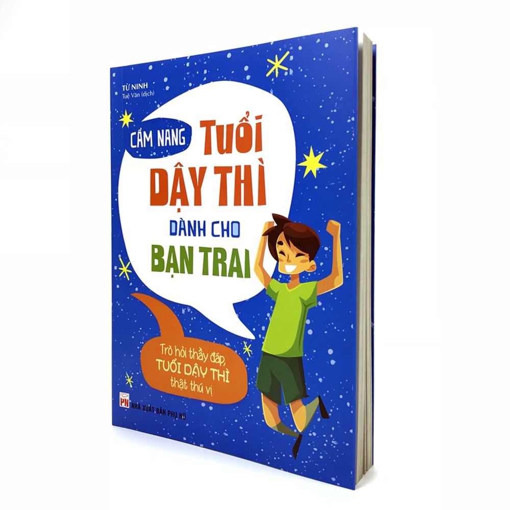 Sách - Cẩm Nang Tuổi Dậy Thì Dành Cho Bạn Trai ( Tái bản 2017 )