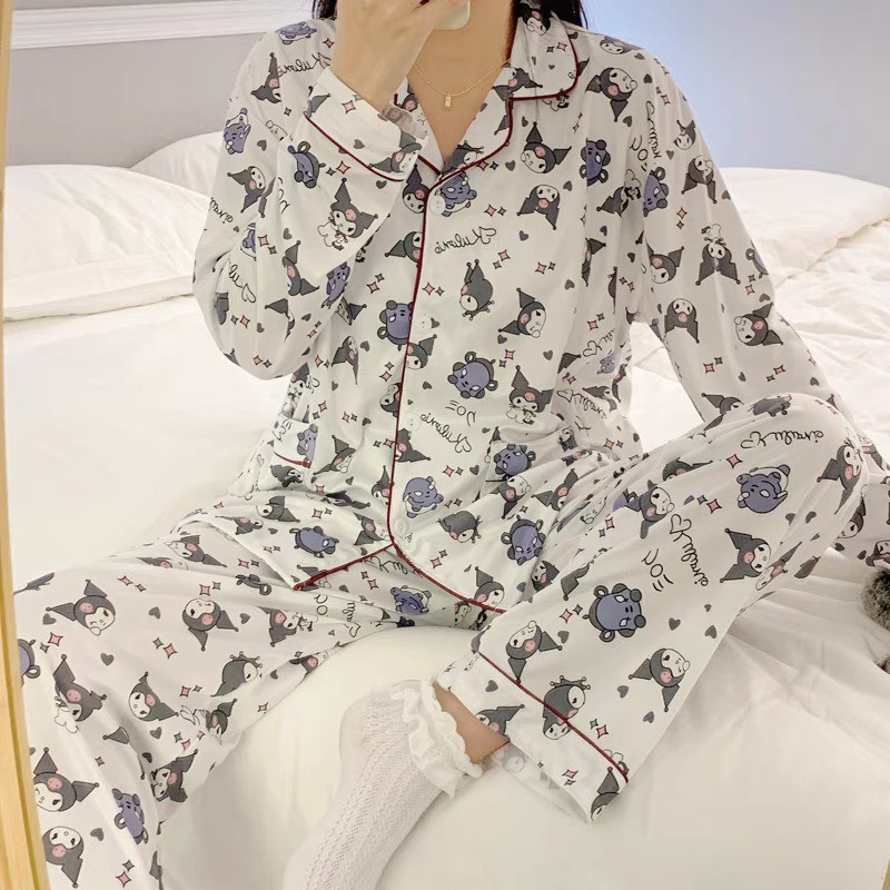 BỘ ĐỒ NGỦ MẶC NHÀ CUTE HOẠ TIẾT ĐÁNG YÊU HOT THU ĐÔNG 2021