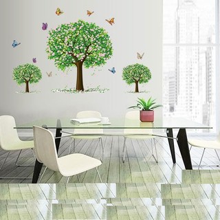 Decal dán tường vườn táo