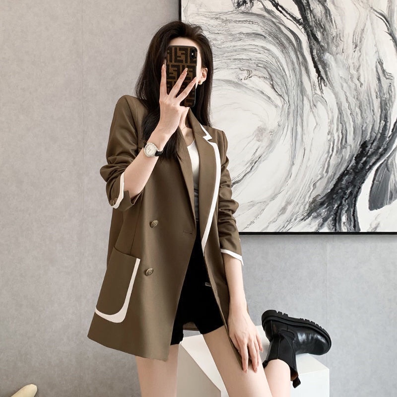 Áo Vest blazer nữ phong cách hàn quốc mẫu mới mã ZELE495 | BigBuy360 - bigbuy360.vn
