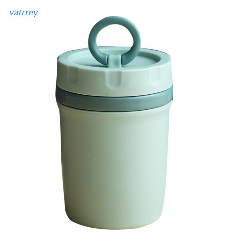 Bình Đựng Sữa / Cà Phê Bằng Nhựa Hai Lớp Giữ Nhiệt Dung Tích 300ml