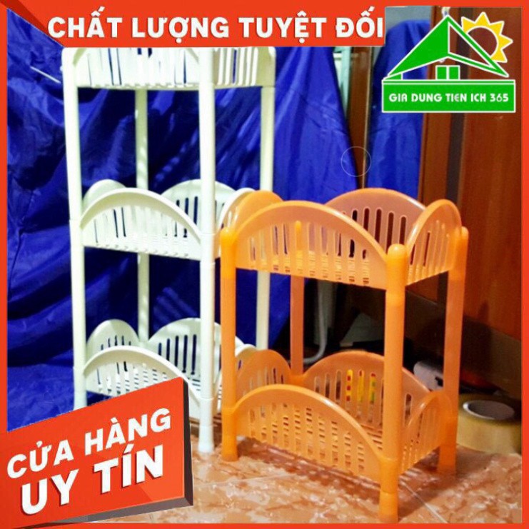 Kệ để đồ đa năng 2 tầng, 3 tầng nhựa Việt Nhật - Kệ để đồ nhà tắm