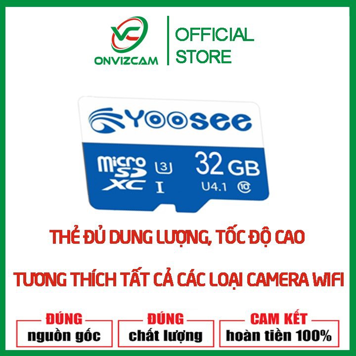 [COMBO ONVIZCAM V3 + 32G] Camera thông minh chính hãng ONVIZ Việt Nam model V3 nâng cấp từ yoosee, carecam pro