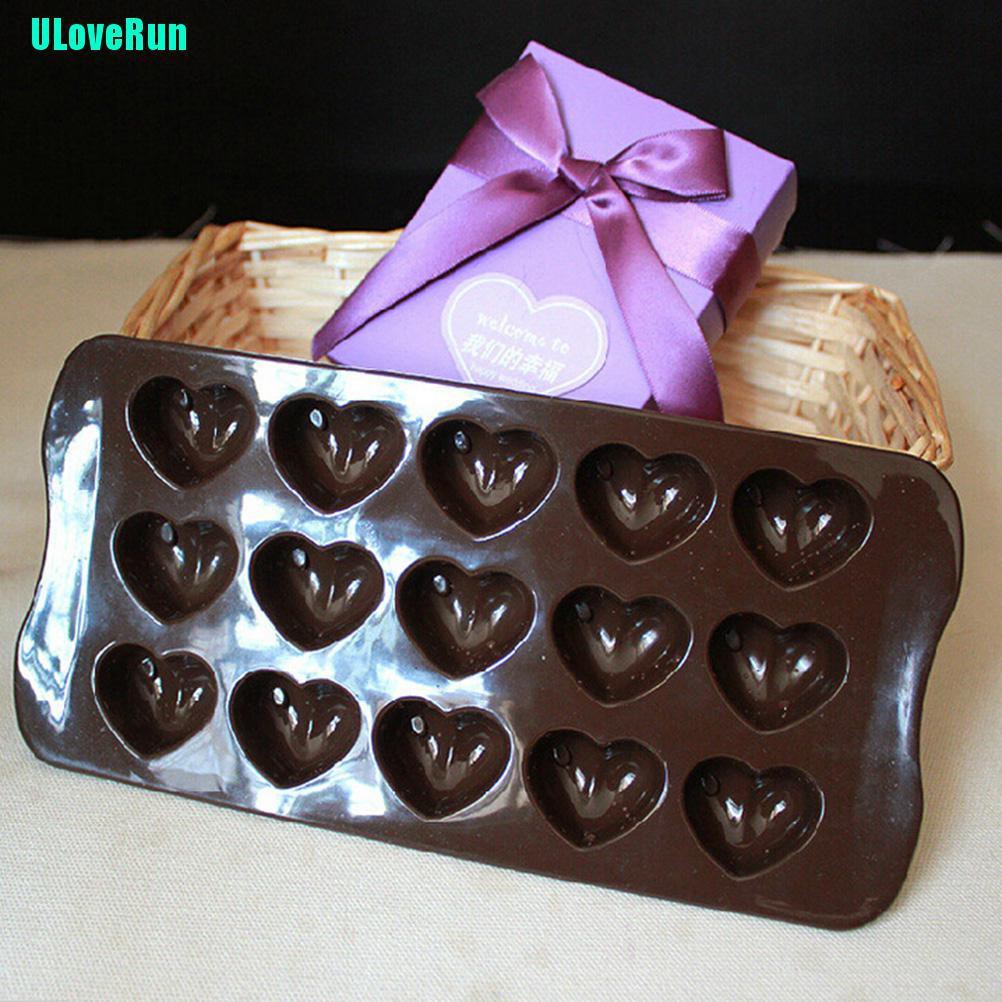 Khuôn Silicone Tạo Hình Trái Tim Làm Bánh Kẹo Tiện Dụng