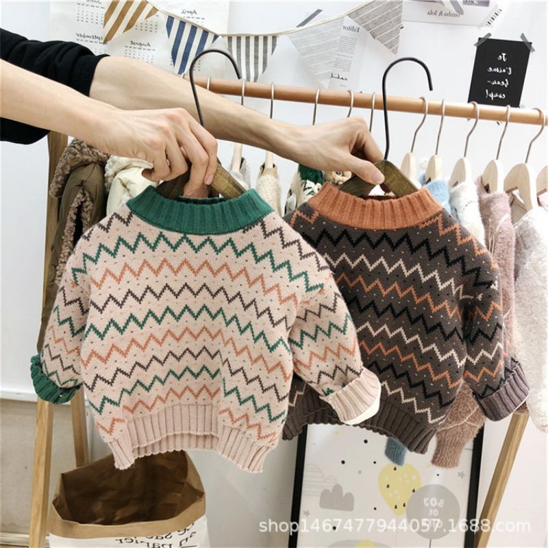 Áo Len Lông Thỏ Quảng Châu Cho Bé