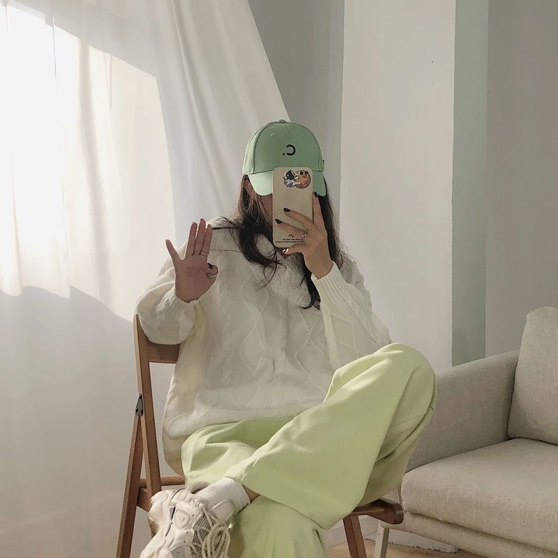 Quần Dài Lưng Cao Ống Rộng Thời Trang Cho Nữ