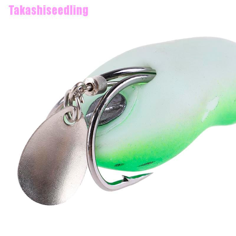 Mồi câu cá giả mềm mại hình con ếch