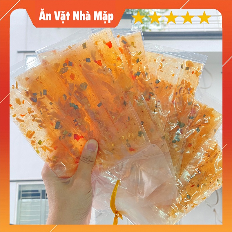 Bánh Tráng Dẻo Phơi Sương Cuộn Hành Phi Siêu Ngon 1 Túi 5 cuốn - Bánh Tráng Tây Ninh