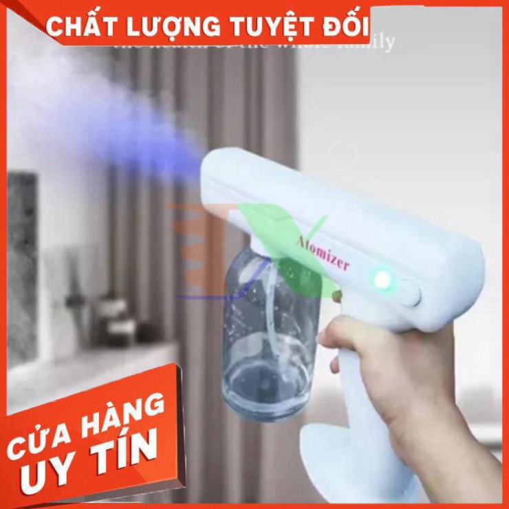 [Máy Phun Khử Khuẩn Nano], Máy Xịt Khử Khuẩn Cầm Tay Chống Dịch Bảo Vệ An Toàn, Hiểu Quả Cho Gia Đình PK KuBen