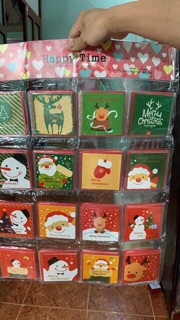 🎅🏻 THIỆP GIÁNG SINH 8,5cm – POST CARD NOEL (MERRY CHRISTMAS)