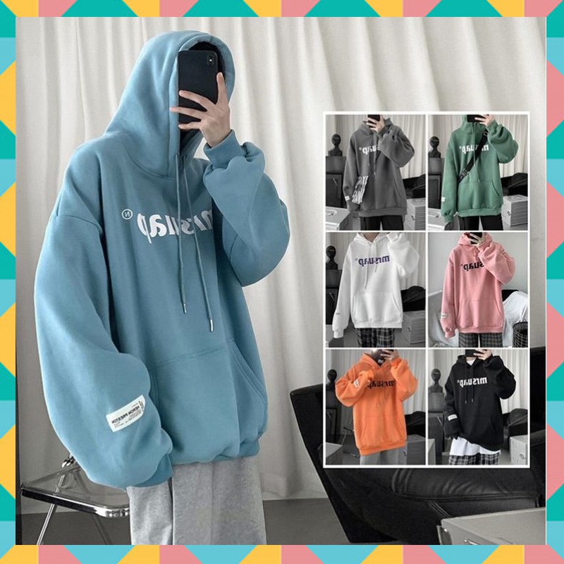 Áo hoodie nam nữ, áo khoác hoodie nam nữ form rộng chất liệu nỉ lót bông kiểu dáng thể thao có mũ freeship mã HD3