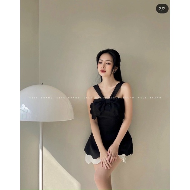 Set áo 2d gợn kèm short