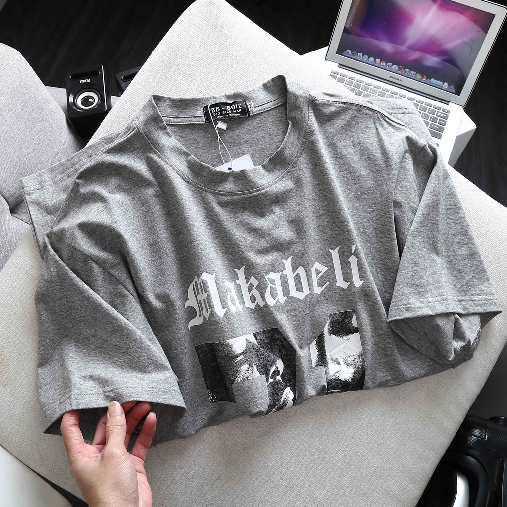 bigsize &lt; 120kg Áo thun/ áo phông nam tay ngắn cổ tròn bigsize - số U2 &amp; 71