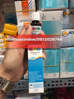 ✅PEDIAKID D3 BỔ SUNG CALCI CHO TRẺ NHỎ (20ml)