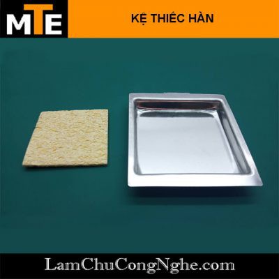 Giá đỡ mỏ hàn kèm kệ thiếc hàn loại tốt chống mũi hàn tiếp xúc với bên ngoài