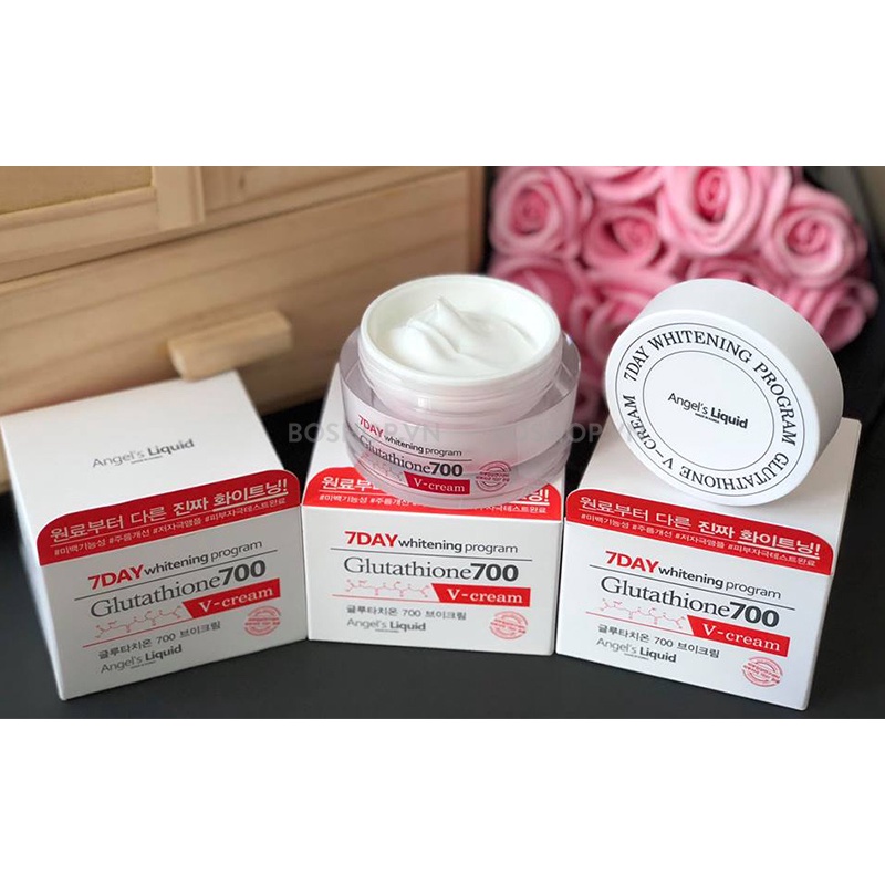 Kem dưỡng da 7 day Angel.Glutathione 700